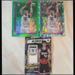 3 Maxime Raynaud Topps Basketball Cards For 60 (Read Description)