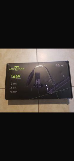 Fifine T669 USB Condenser Microphone Podcast/Gaming