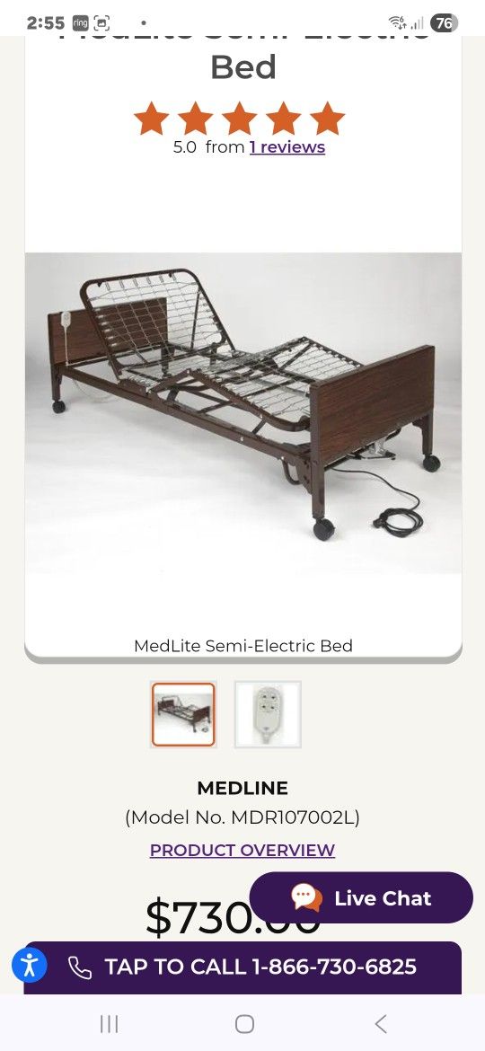 Twin Medical Bed - 399 or BEST OFFER