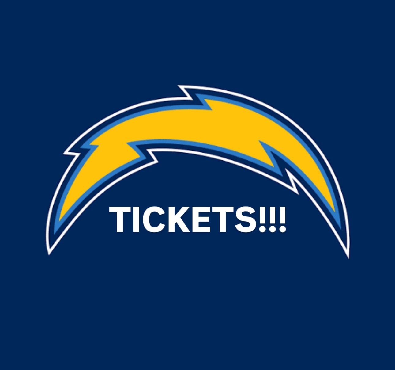 CHARGERS SEASON TICKETS