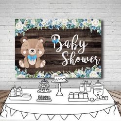 Teddy Bear Baby Shower Banner NEW