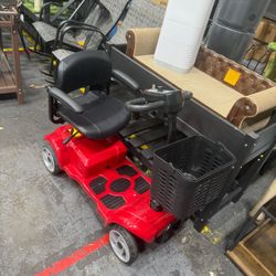 4 Wheel Mobility Scooters for Seniors& Adults, 20 Miles, 6.2 MPH All Terrain Powered Mobility Scooters, Lightweight Foldable Mobility Scooter with LED