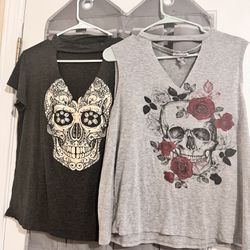 Skull Print Shirts 