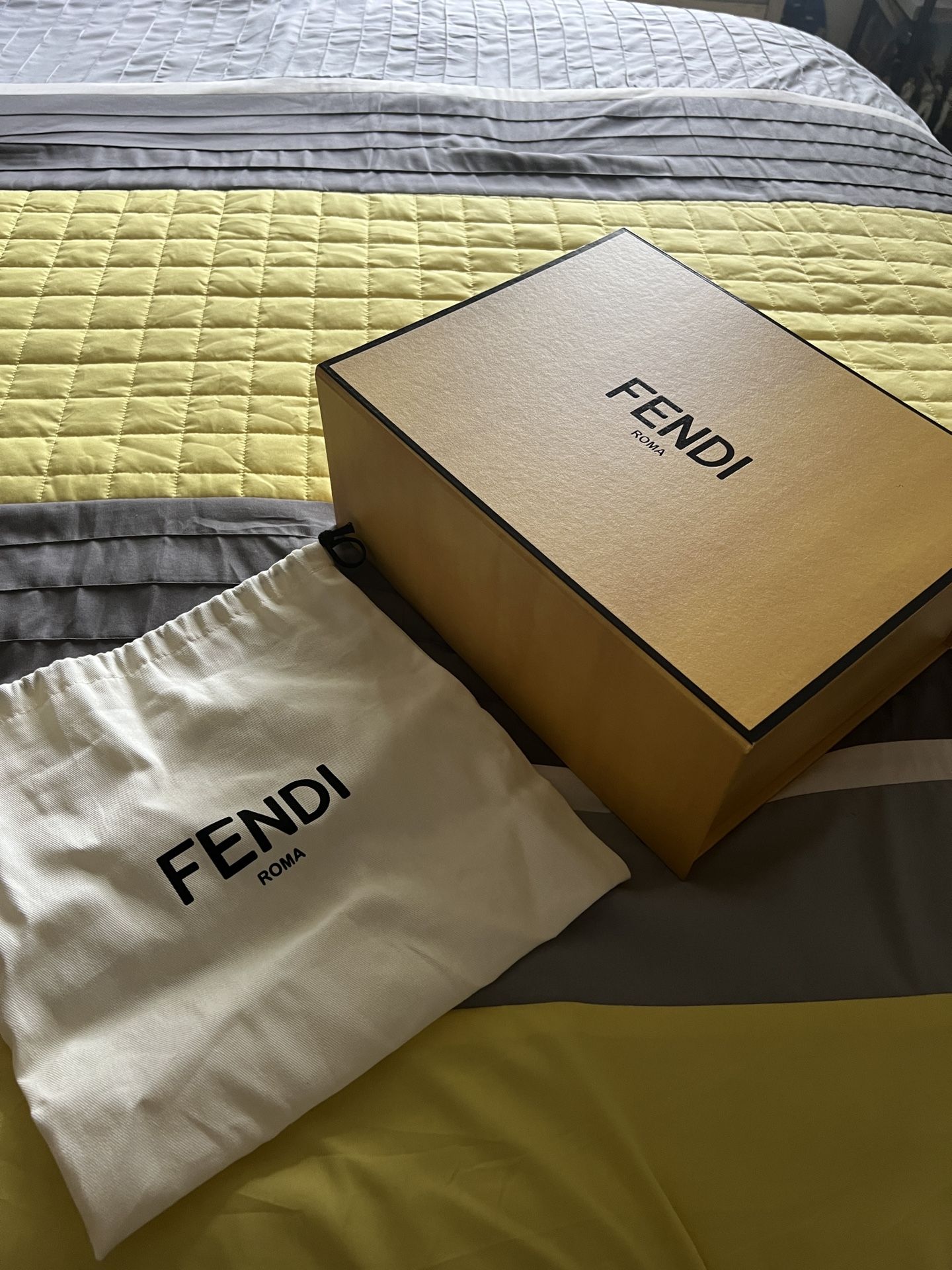 Empty Fendi box With Dustbag 