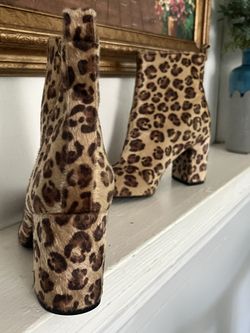 Leopard Suede Boots
