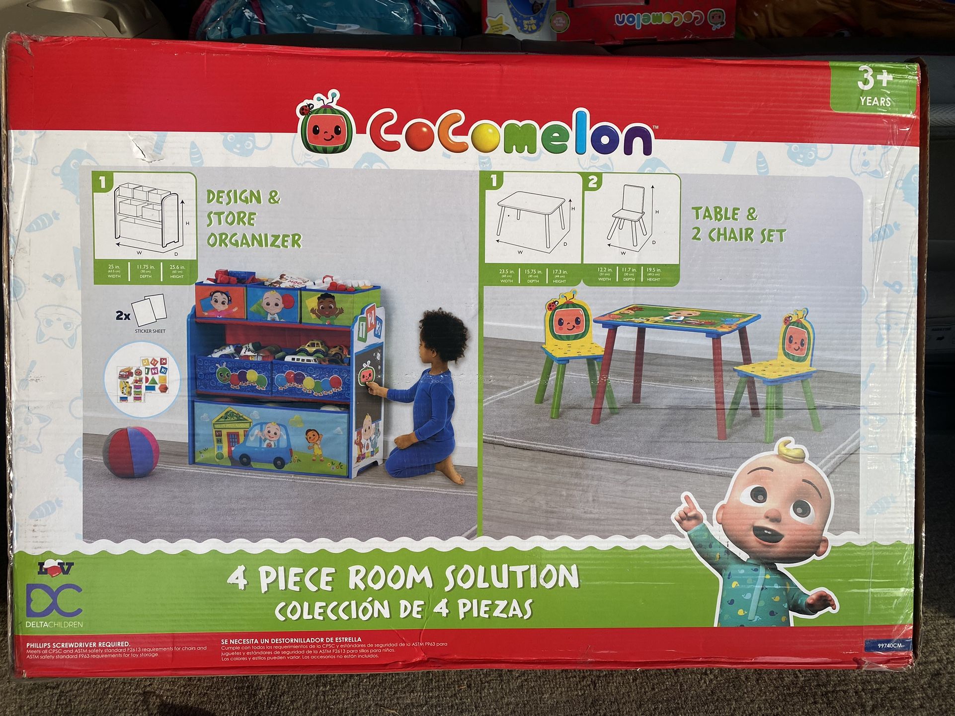 Cocomelon 4 Piece Room Solution