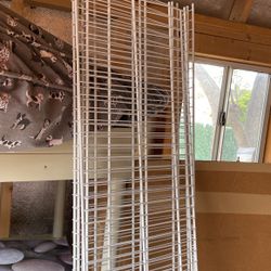 6 Feet X 12” Metal Shelves - 4 Pieces 