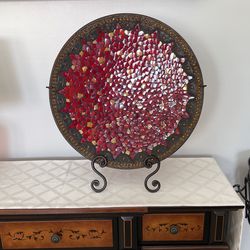 Pier 1 Imports Red Mosaic Decor
