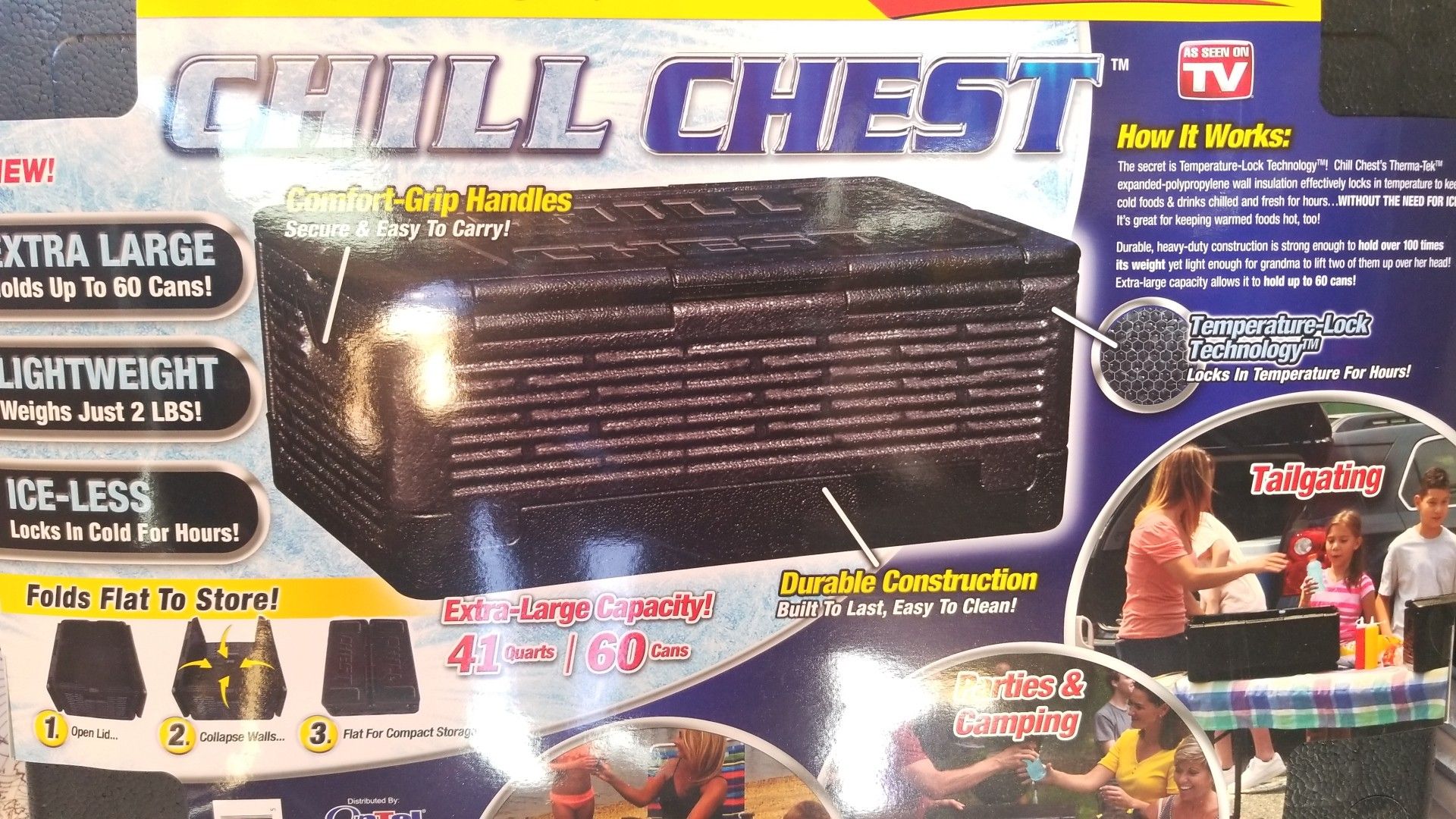 Chill Chest Ice less cooler