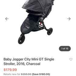Baby Jogger City Mini Gt Single Stroller
