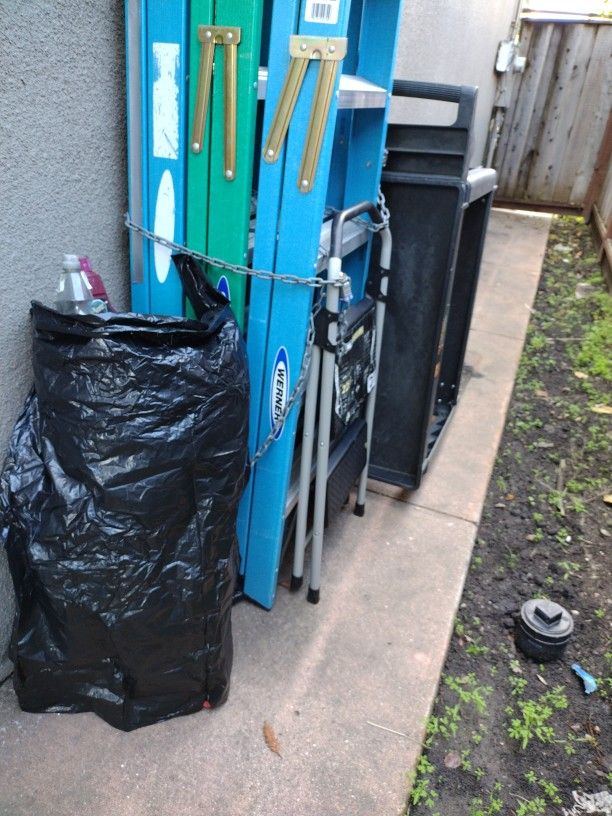 8 And 6 Foot Werner Ladders For Sale