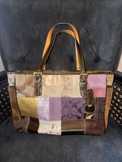 Coach Rare Patchwork Tote