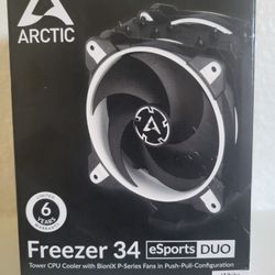 ARCTIC Tower CPU Cooler Fan  2×120mm