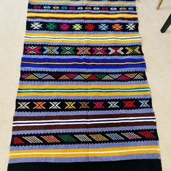 Authentic Moroccan Rug (5.25 x 3.5 FT) -  Handmade - New