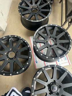 XD Series XD818 Heist 17” Wheels In Satin Black