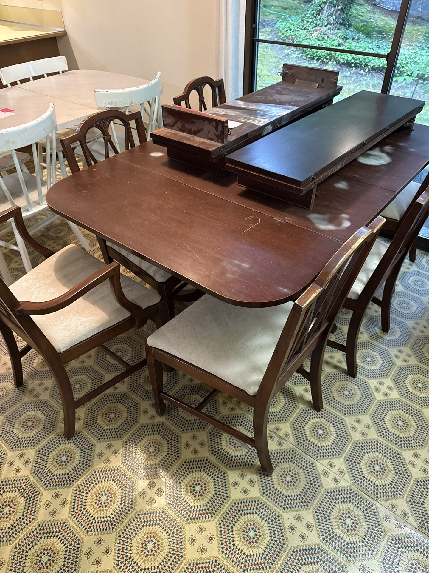 Formal Dining Set Table & Chairs @Estate Sale