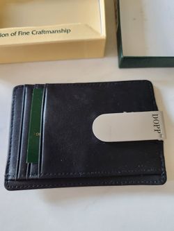 Dopp Regatta Front Pocket Money Clip wallet. 