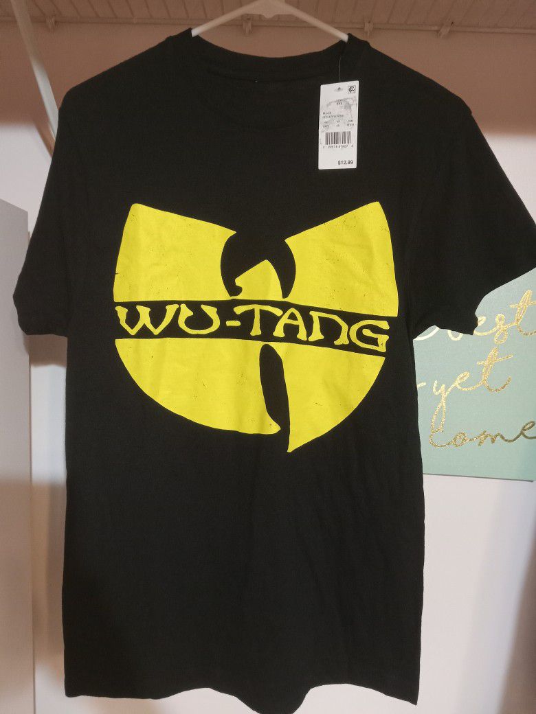Mens Wu-tang Tshirt Size Small Classic Logo Wu-tang Brand New With Tags 