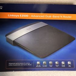 Linksys E2500 Advanced Dual Band N Router