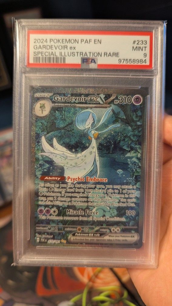 Pokemon Gardevoir EX SIR PSA 9