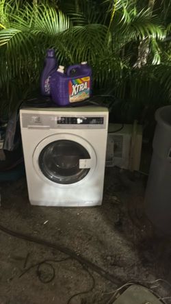 Dryer and washer/ white/Electrolux brand