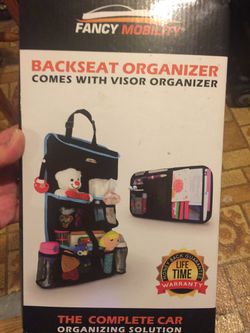 Organizer for back of car seat NEW