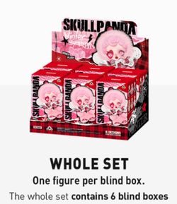 Skullpanda Winter Symphony Set Of 6 From Popmart