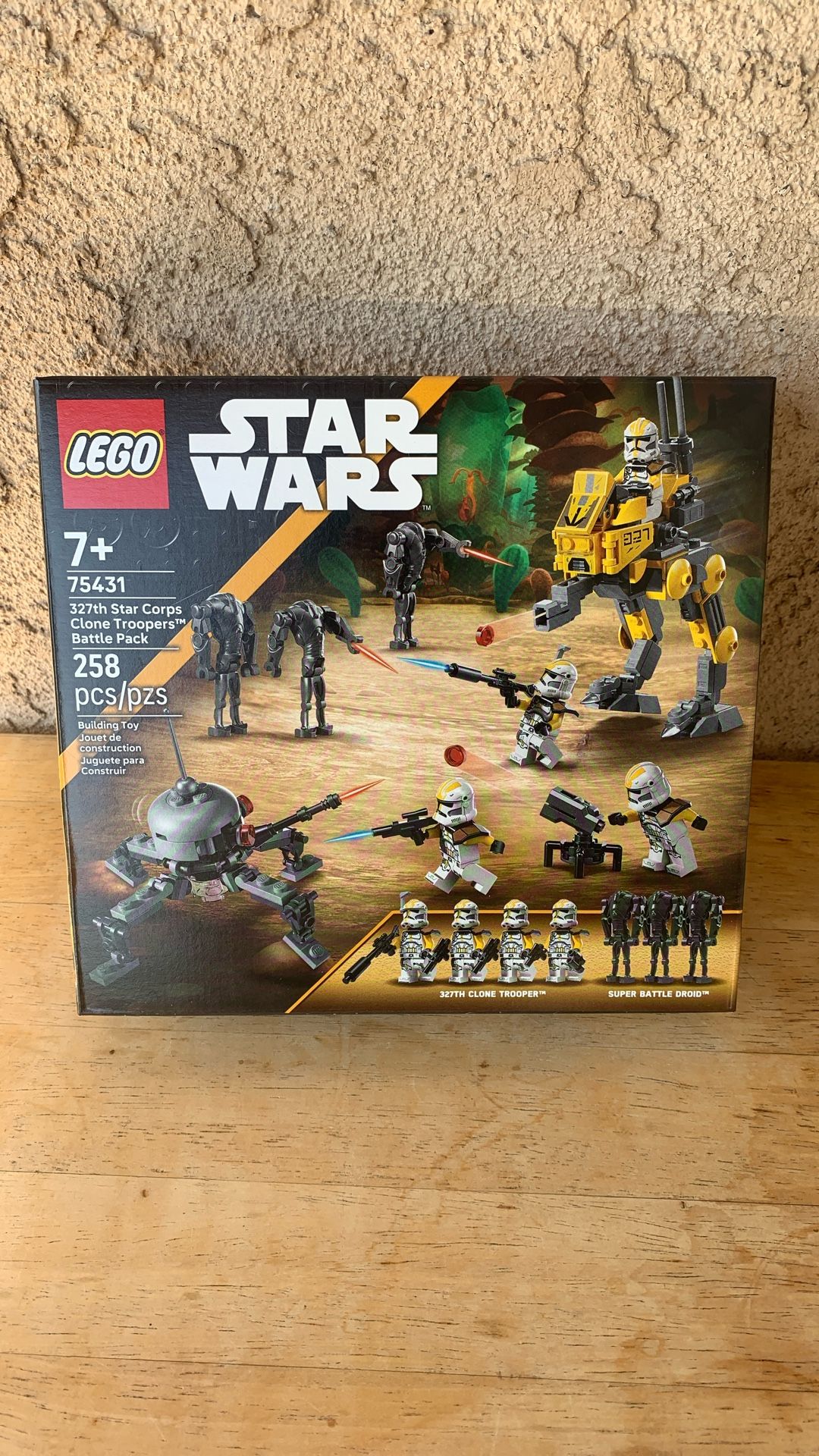 LEGO STAR WARS 327TH STAR CORPS CLONE TROOPERS BATTLE PACK