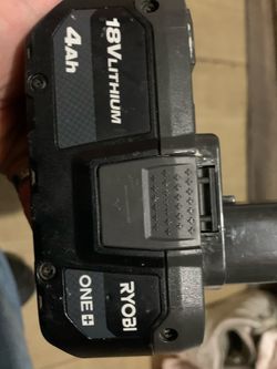 RYOBI one + 18v lithium 4AH battery