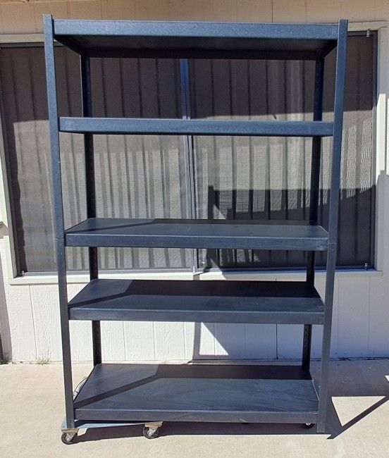 5 Shelf Boltless Metal Shelving