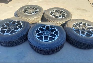 Wheels and tires bronco ford