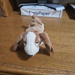 TY Beanie Babies "Tracker The Basset Hound" Large Size Mint 