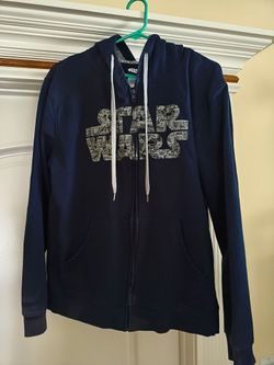 Star Wars Branded Zip Up Hoodie  Size XL Good Condition