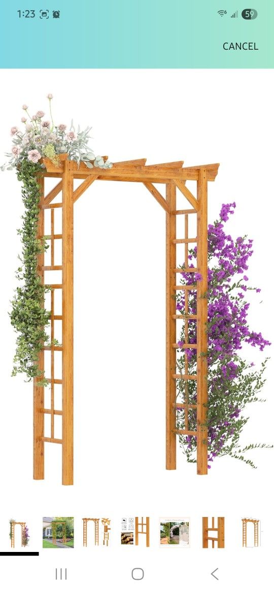 Wood arch