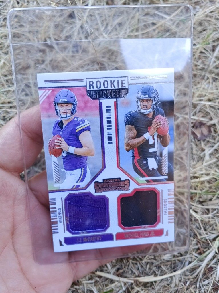 5 JJ McCarthy Rookie Cards 