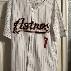 Craig Biggio Throwback Astros Jersey