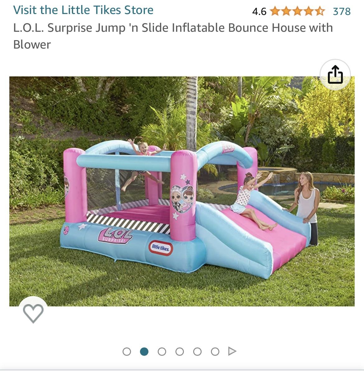 LOL Bounce house Little Tikes 