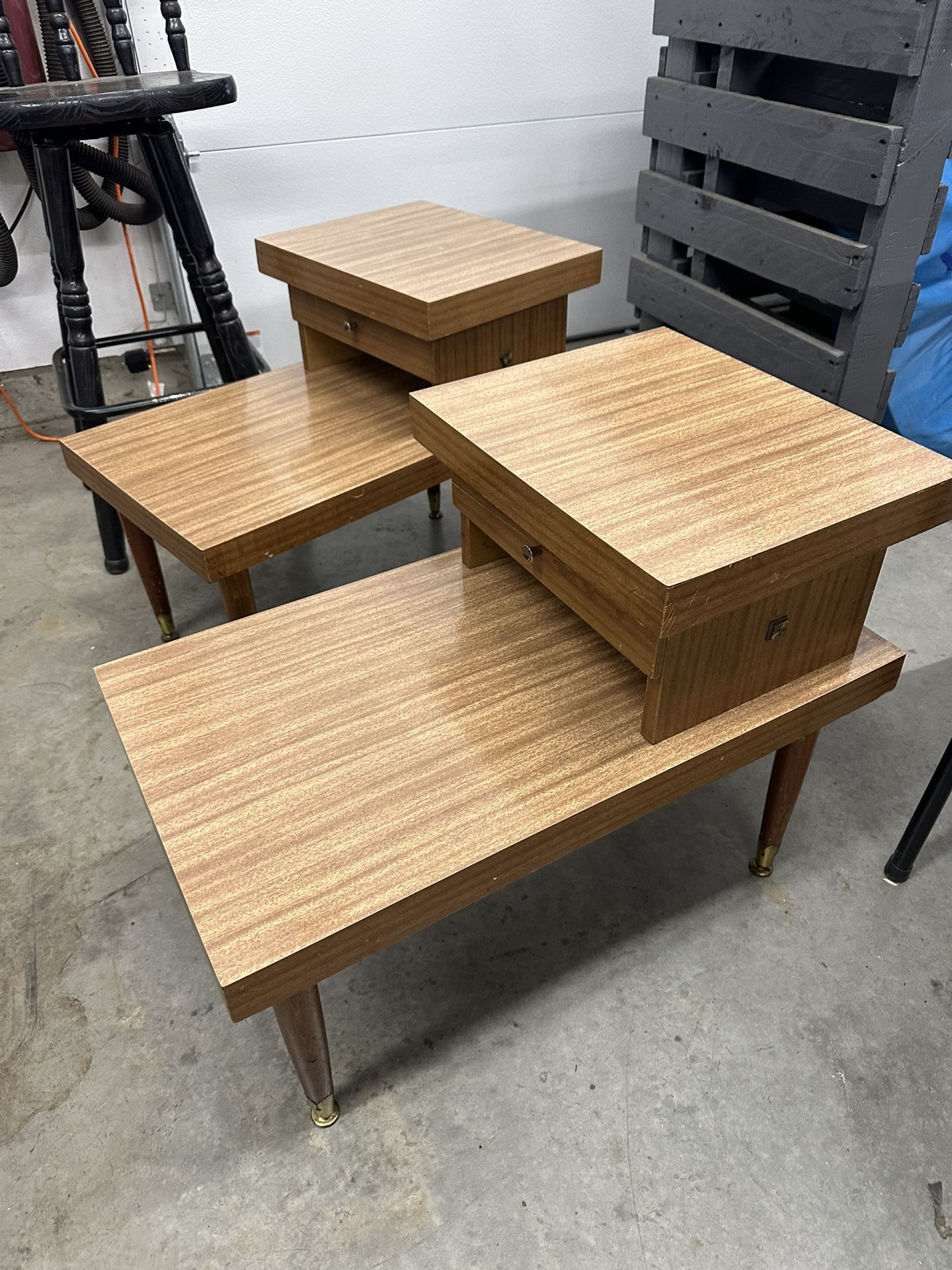 Vintage End Tables - Set Of 2 - MCM