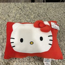 Hello Kitty Pillow And Blanket