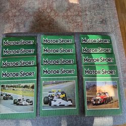 1972 MotorSport Magazines (12 Issues)