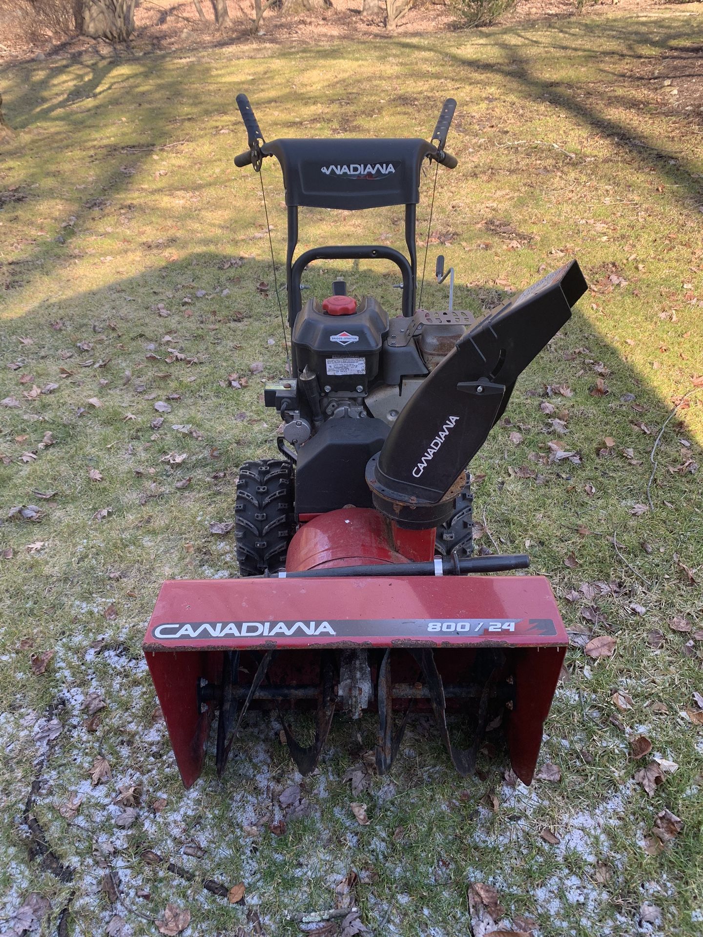 Canadiana 800/24 212cc Snow Blower