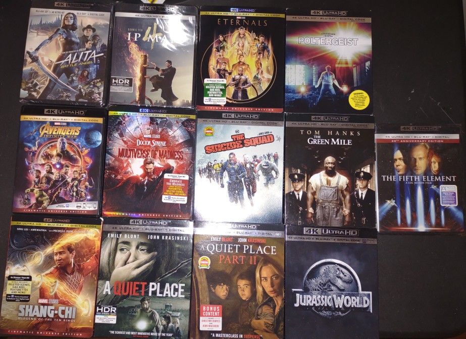 Lot Of 4K Movies
