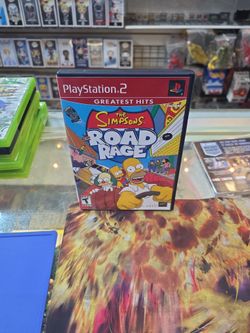 Simpsons Road Rage (Sony PlayStation 2, 2001) PS2 CIB