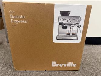 Breville the Barista BES870XL Express Machine  Stainless Steel BRAND NEW