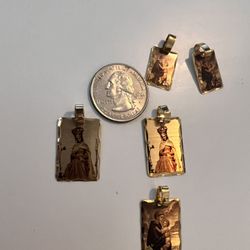 Saint necklace charms 