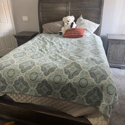 Complete Bed  Plus Two Night Stands. 
