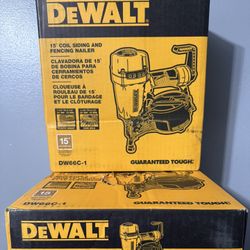 DeWalt Coil Sliding Fence Nailer
