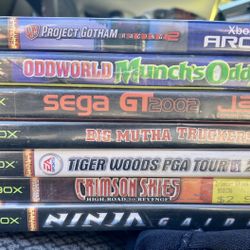 Xbox Original Games. (9 Total Games)