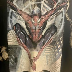 Marvel x Dim Mak Spider-Man Adult Tie Dye T-Shirt XXL