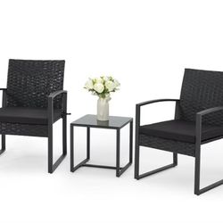 Chair and Table set for porch, balcony, etc. 